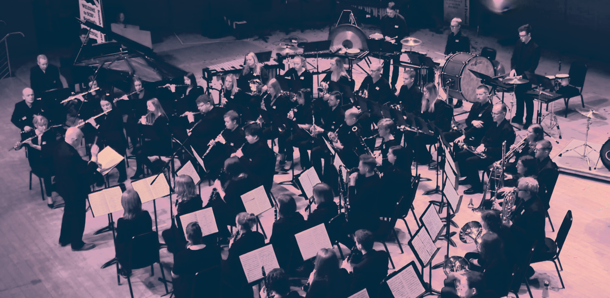 GWB in performance at the Scottish Concert Band Festival